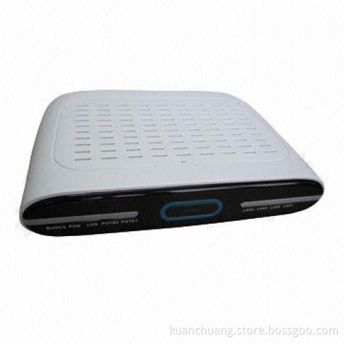 EPON ONU, ZXA10 F468/4 Ethernet + 2 Voice +1 WLAN+2 USB+ CATV Port, English Firmware, SIP